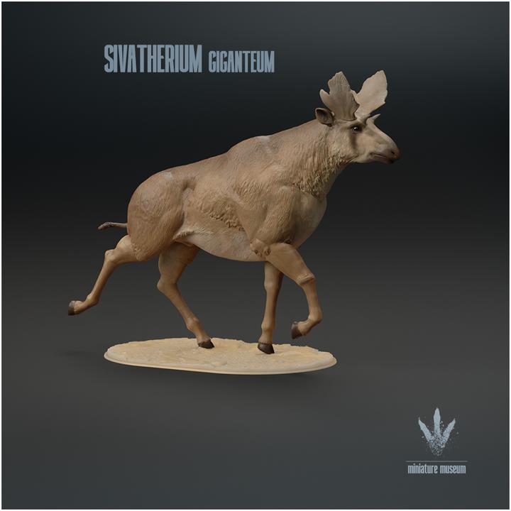 Sivatherium giganteum : Run - UNPAINTED - Miniature Museum