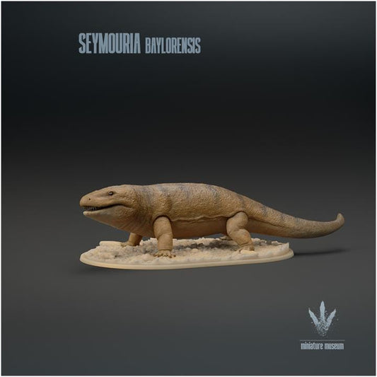 Seymouria baylorensis : The Primitive Reptile- UNPAINTED - Miniature Museum