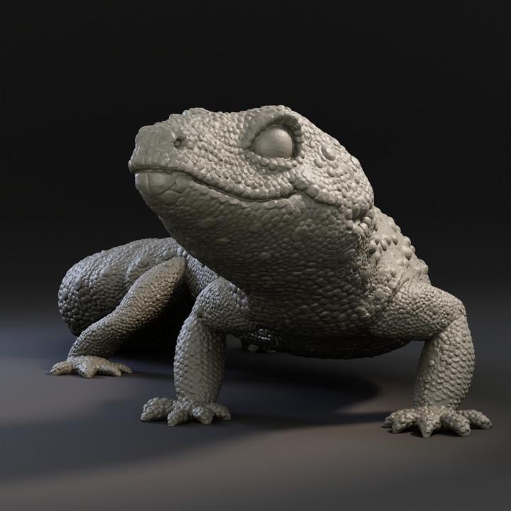 Gecko - UNPAINTED - Animals & Creatures Minis