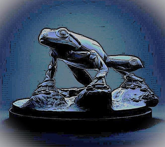Frog Mecha Robot - Mecha Zoo - Dino and Dog Miniatures