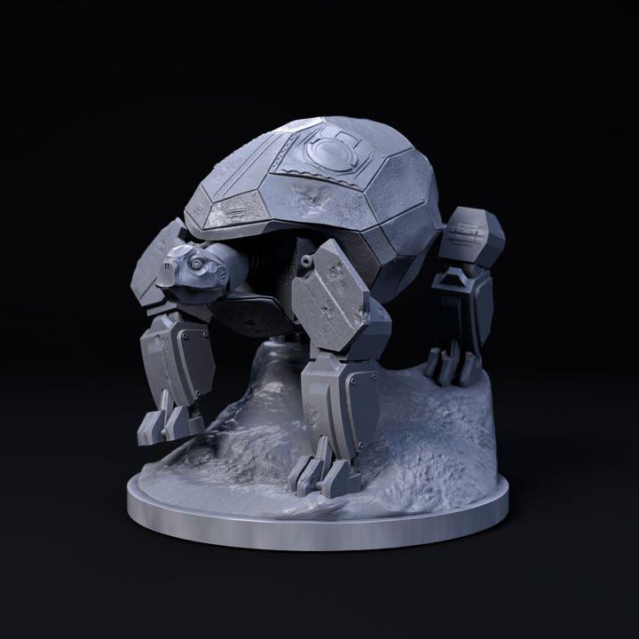 Turtle Mecha Robot - Mecha Zoo - Dino and Dog Miniatures