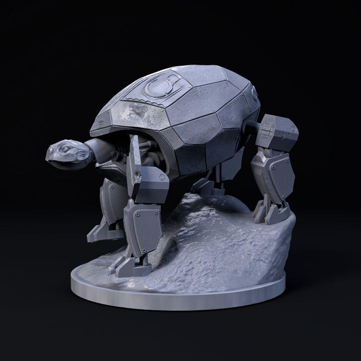 Turtle Mecha Robot - Mecha Zoo - Dino and Dog Miniatures