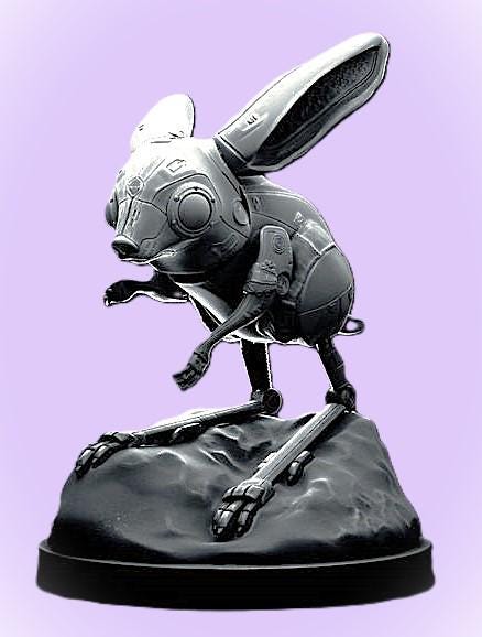 Jerboa Mecha Robot - Mecha Zoo - Dino and Dog Miniatures
