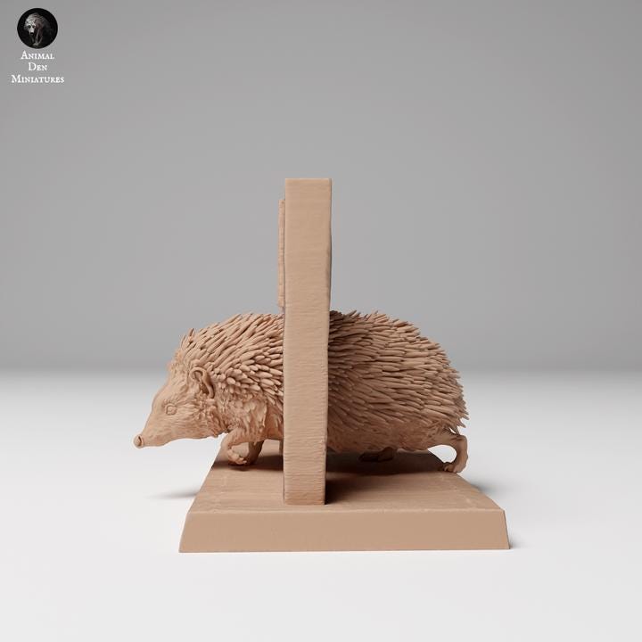 European Hedgehog Crossing Fence - UNPAINTED - Animal Den Miniatures