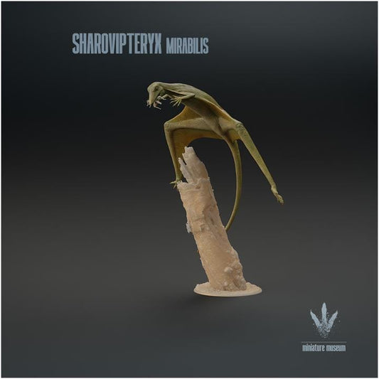 Sharovipteryx mirabilis - Feeding - UNPAINTED - Miniature Museum