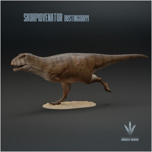 Skorpiovenator bustingorryi : Run - UNPAINTED - Miniature Museum