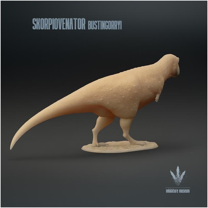Skorpiovenator bustingorryi : The Scorpion Hunter - UNPAINTED - Miniature Museum