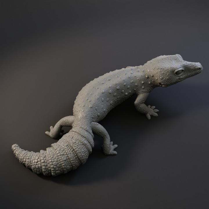 Gecko - UNPAINTED - Animals & Creatures Minis