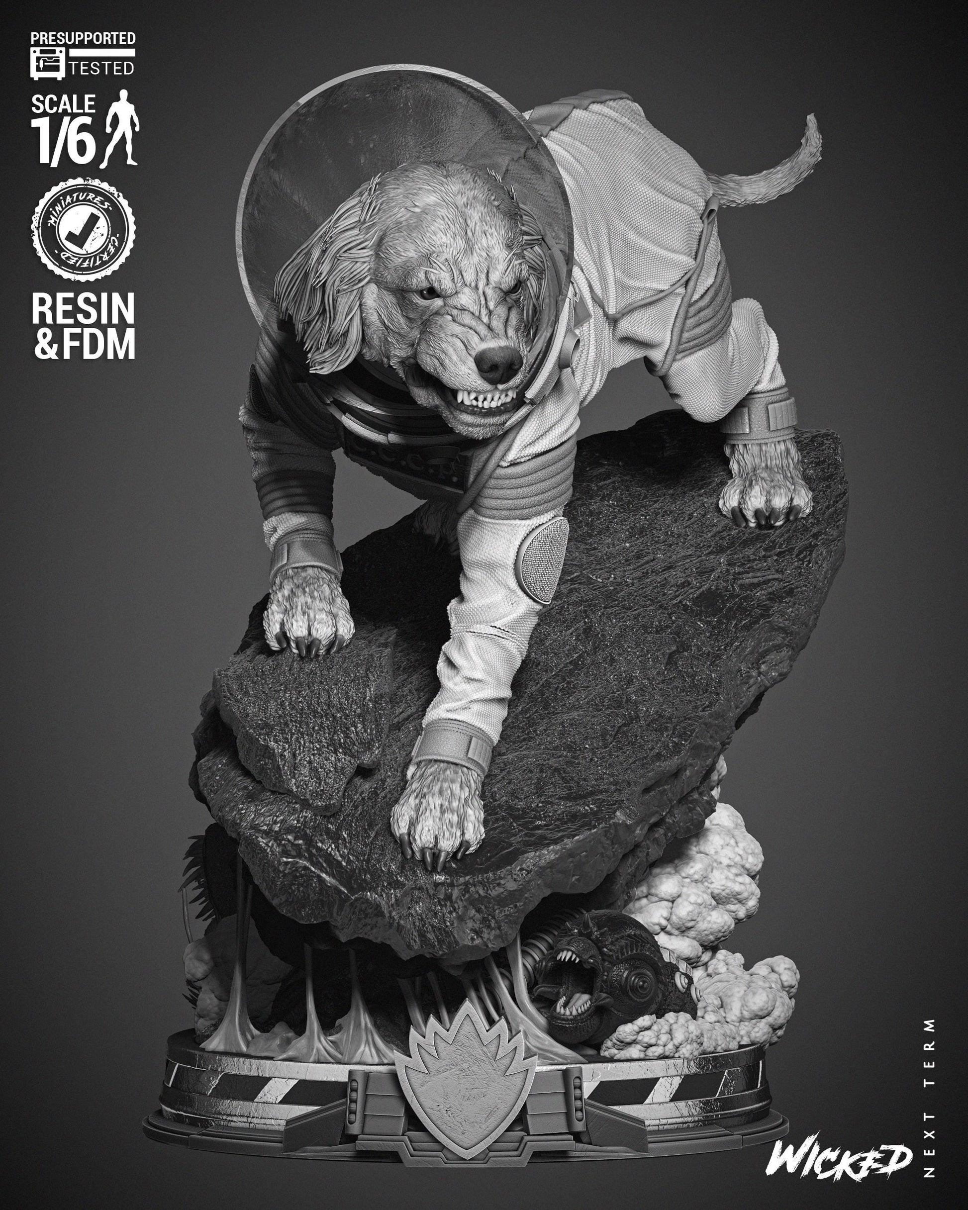 Cosmo Sculpture - UNPAINTED FAN ART - Wicked 3D Models