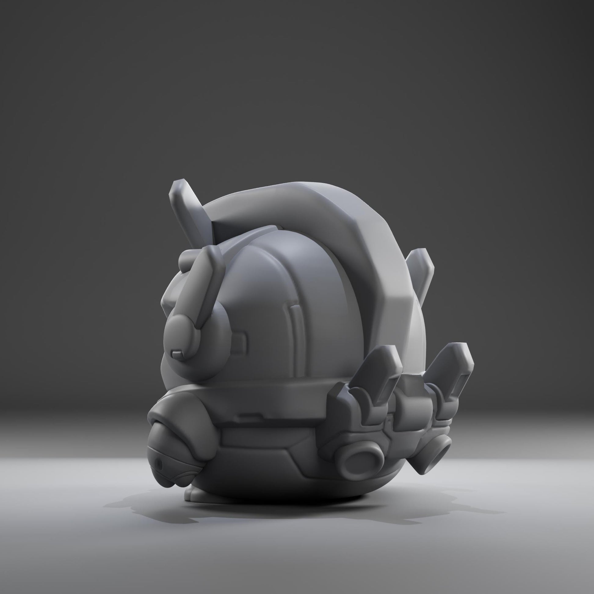 Robo - UNPAINTED - Grumpii Art Toy