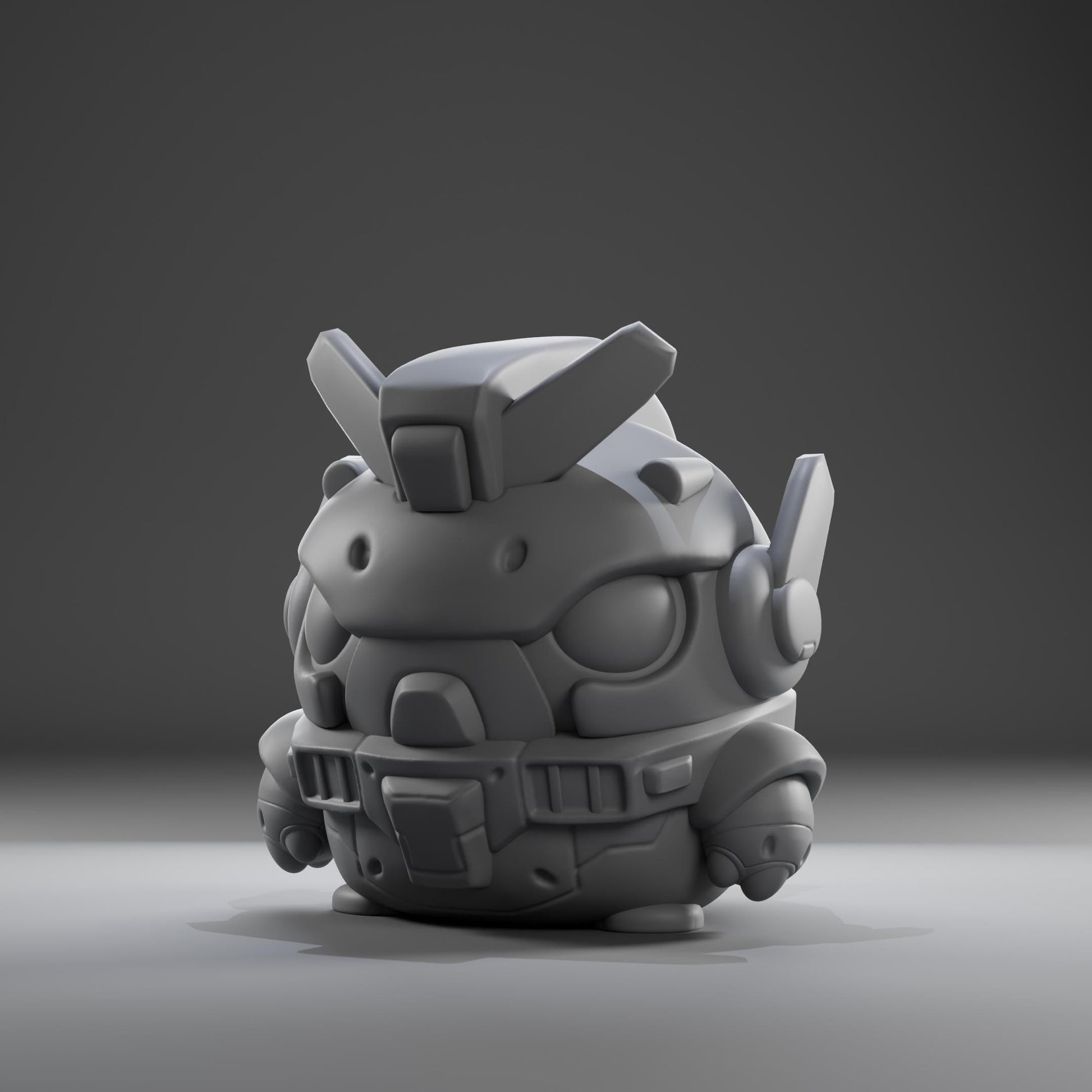 Robo - UNPAINTED - Grumpii Art Toy