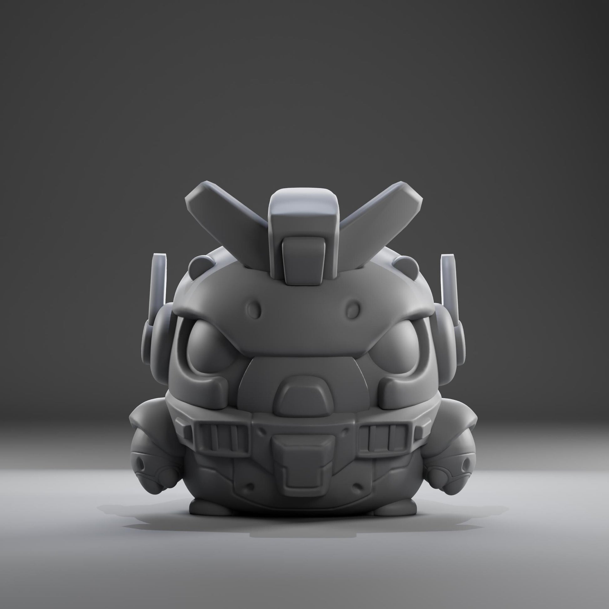 Robo - UNPAINTED - Grumpii Art Toy