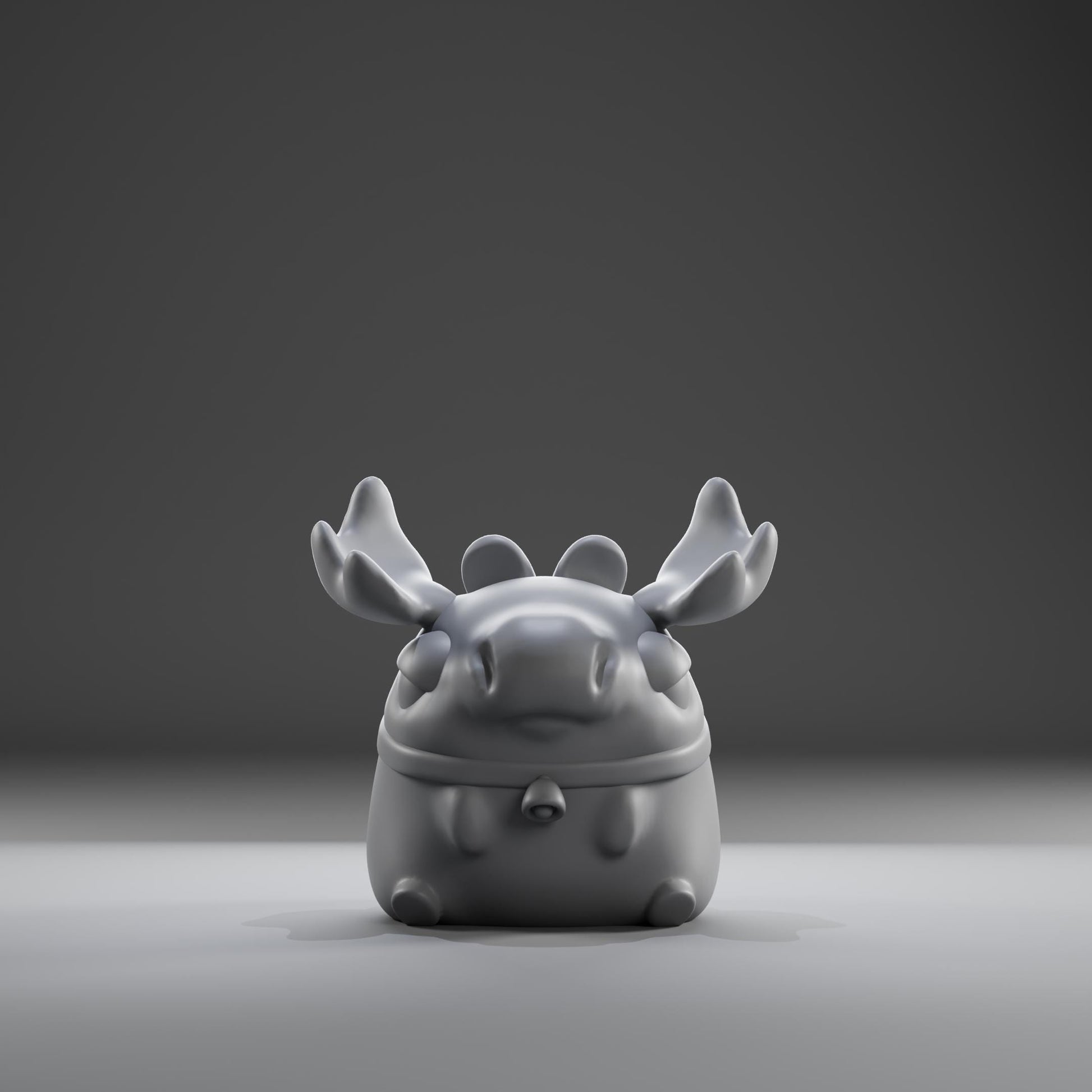 Moose - UNPAINTED - Grumpii Art Toy
