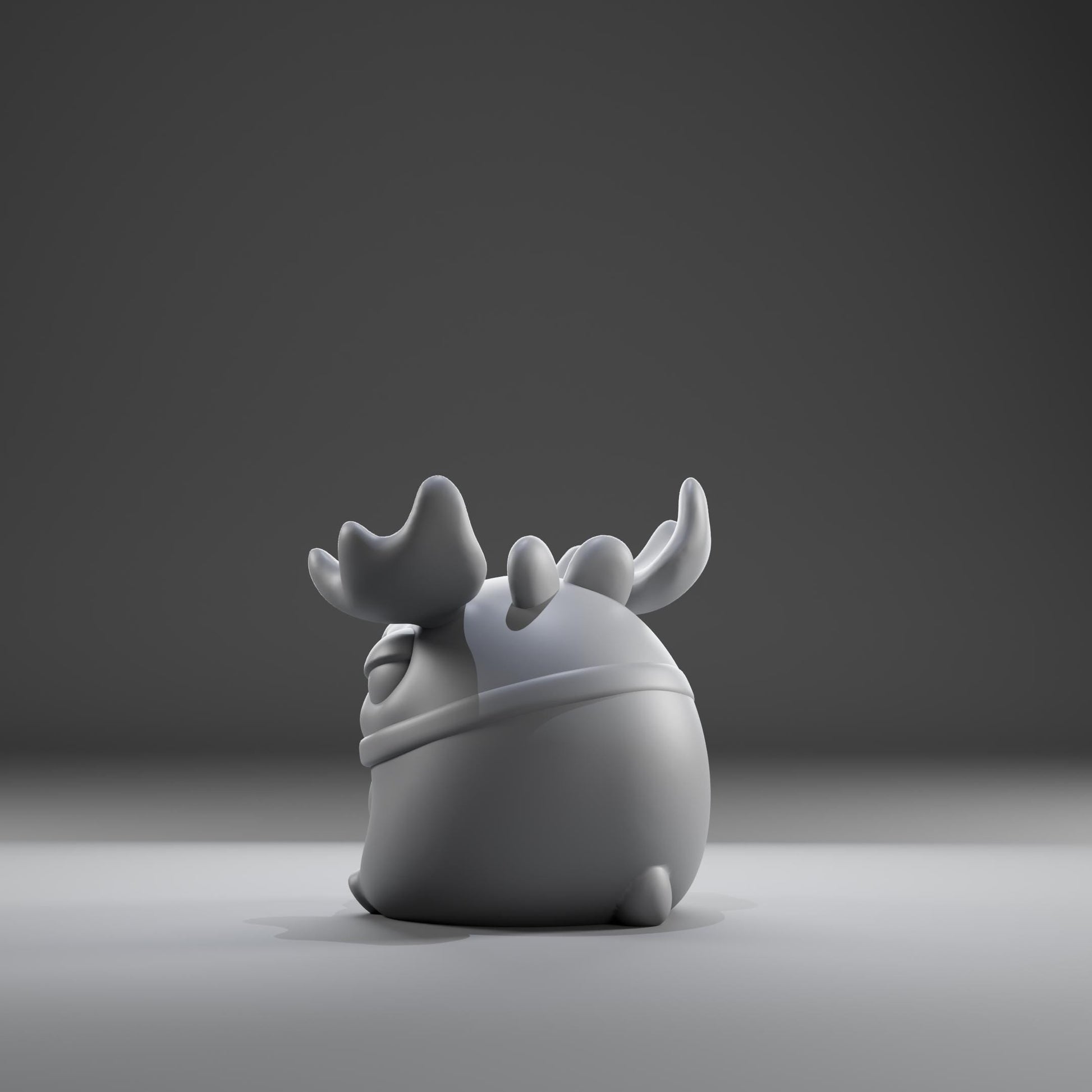 Moose - UNPAINTED - Grumpii Art Toy