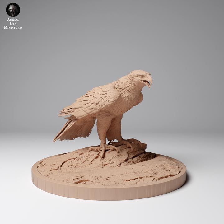 Golden Eagle - UNPAINTED - Animal Den Miniatures