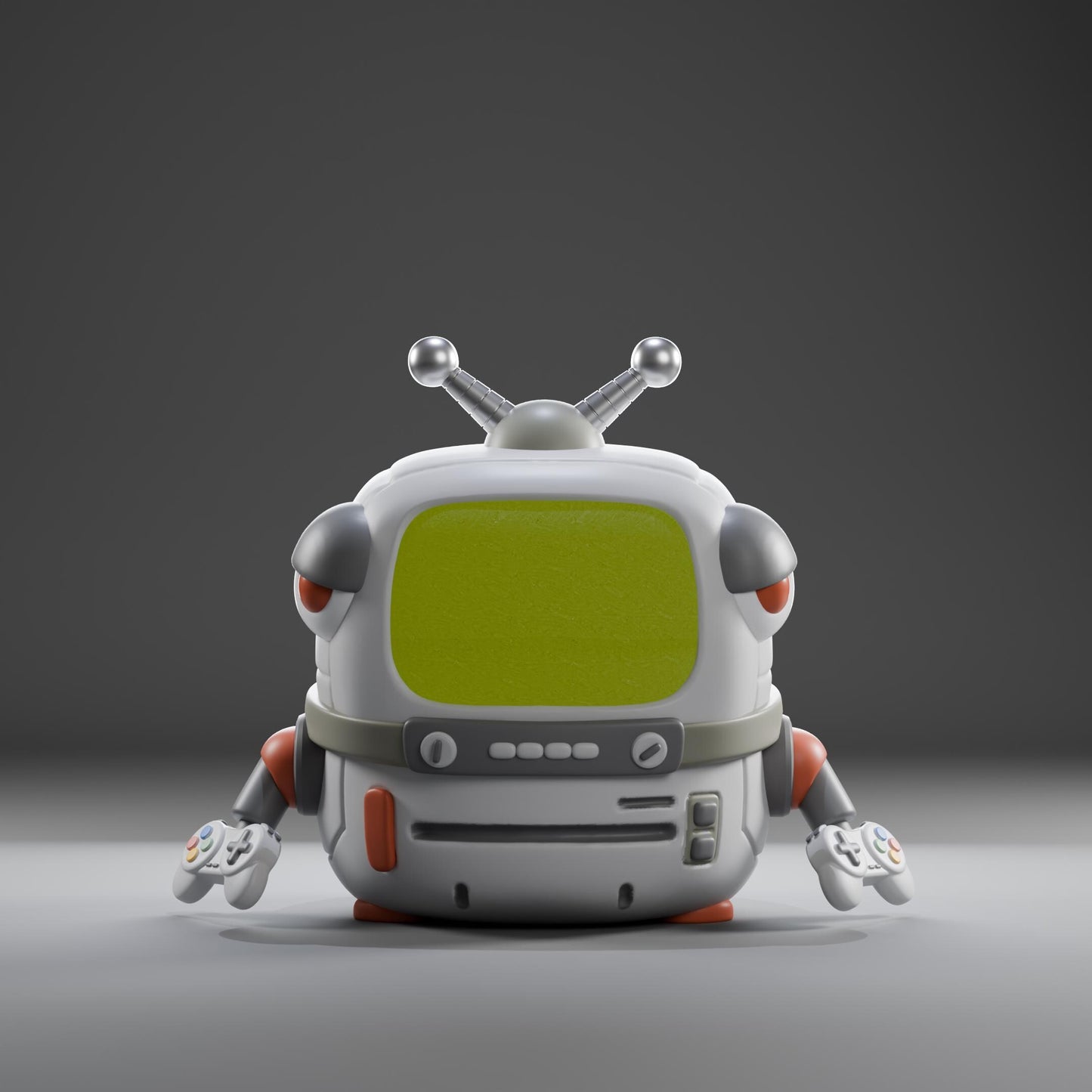 Electrii - UNPAINTED - Grumpii Art Toy