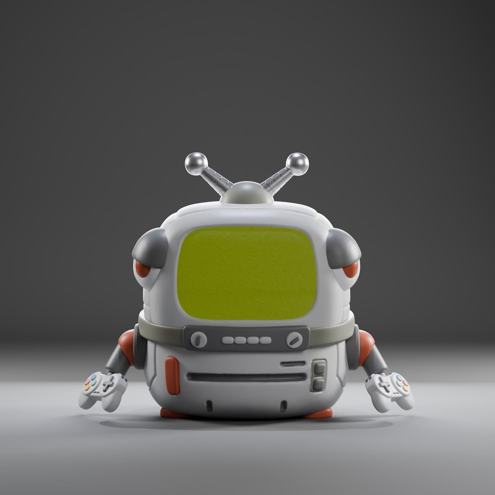 Electrii - UNPAINTED - Grumpii Art Toy