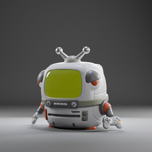 Electrii - UNPAINTED - Grumpii Art Toy