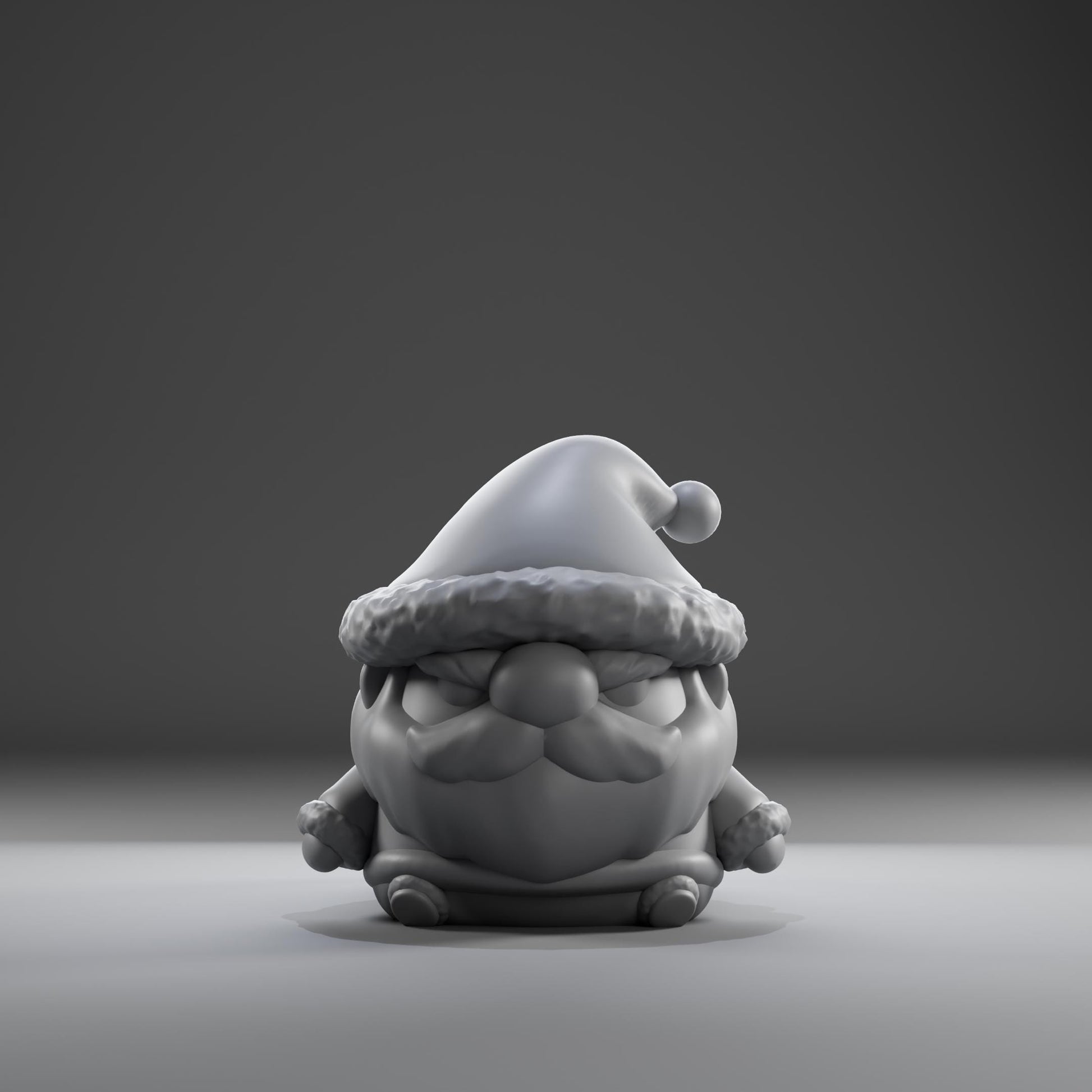 Santa - UNPAINTED - Grumpii Art Toy