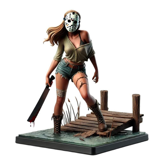 Jason Pin-Up Girl - UNPAINTED FAN ART - Cosmondo