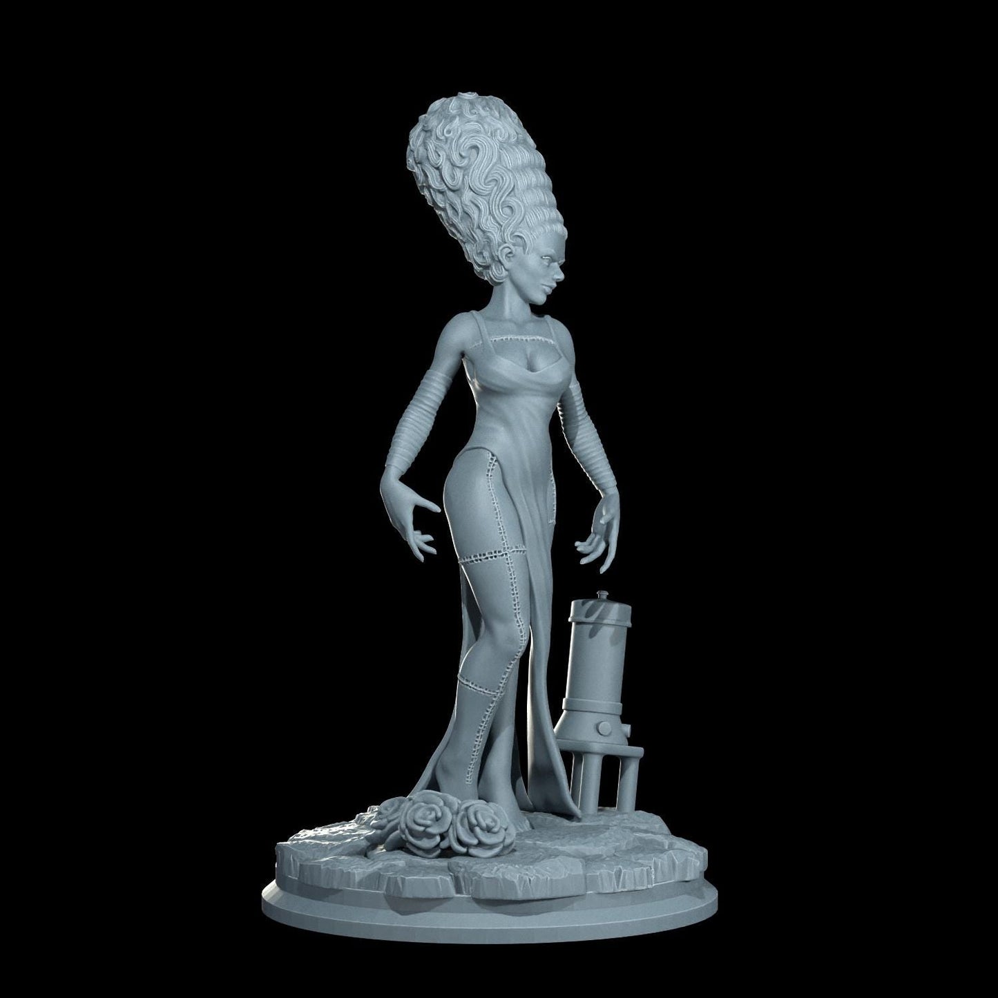 Franky Pin-Up Girl - UNPAINTED FAN ART - Cosmondo