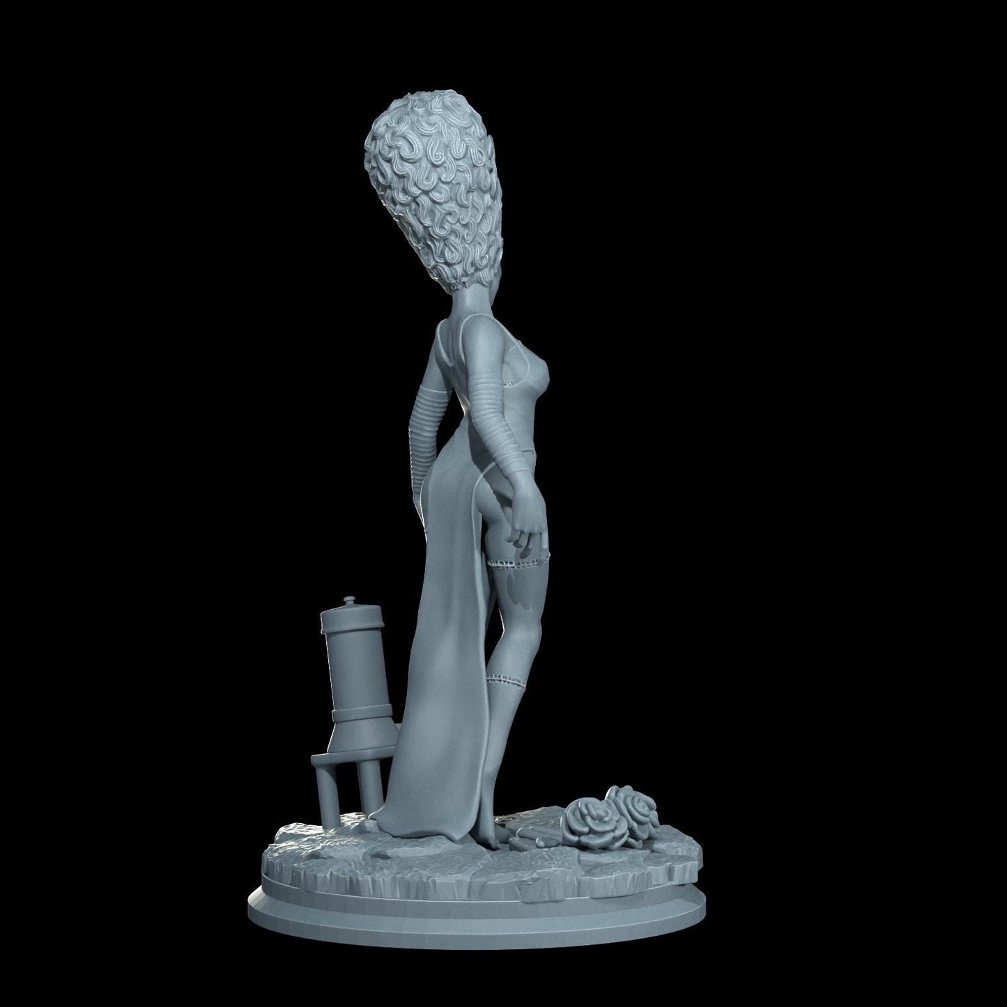Franky Pin-Up Girl - UNPAINTED FAN ART - Cosmondo