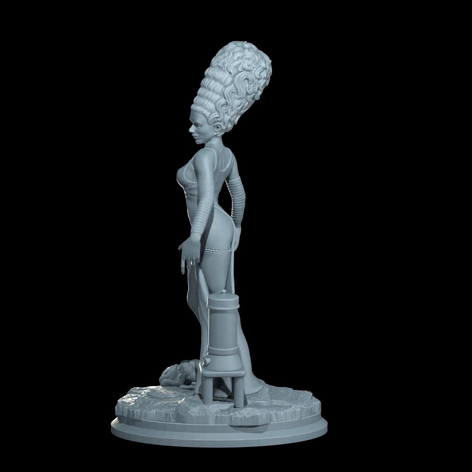 Franky Pin-Up Girl - UNPAINTED FAN ART - Cosmondo