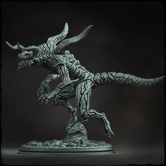 Maldrath, the Flame Bringer - UNPAINTED - Evox Arts