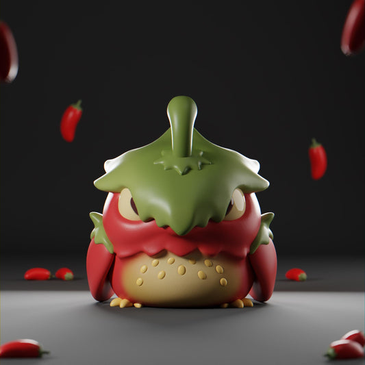 Peppird - UNPAINTED - Grumpii Art Toy