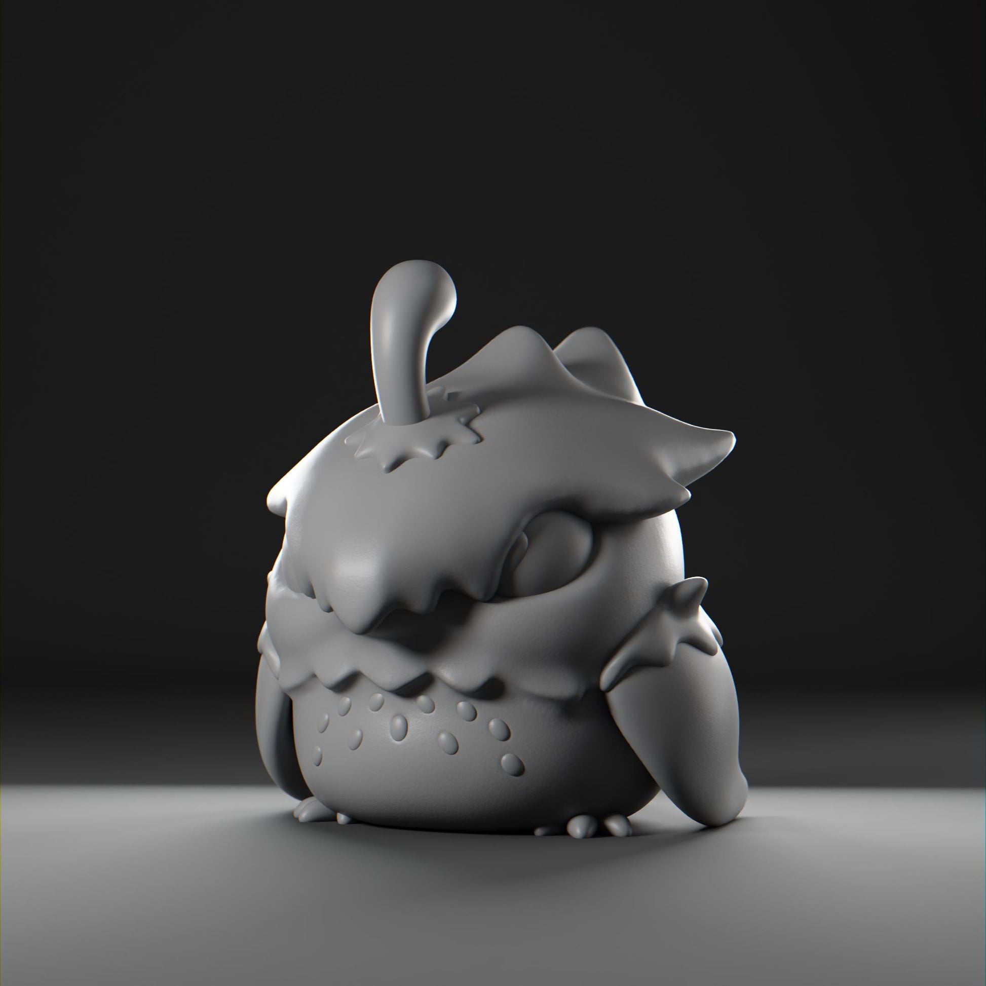 Peppird - UNPAINTED - Grumpii Art Toy