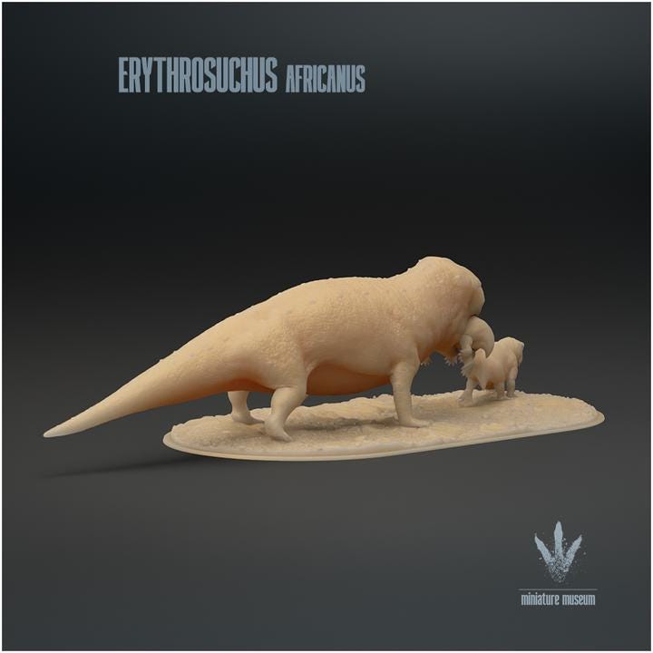 Erythrosuchus africanus : Hunt - UNPAINTED - Miniature Museum