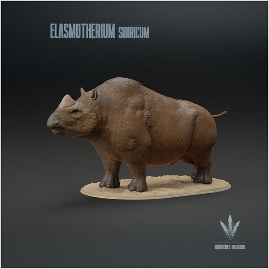 Elasmotherium sibiricum : Standing - UNPAINTED - Miniature Museum