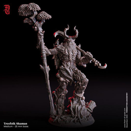 Treefolk Shaman - Flesh of Gods