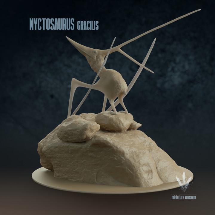 Nyctosaurus gracilis : The Night Lizard - UNPAINTED - Miniature Museum
