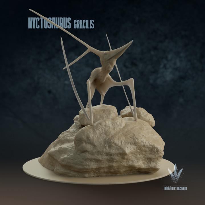 Nyctosaurus gracilis : The Night Lizard - UNPAINTED - Miniature Museum