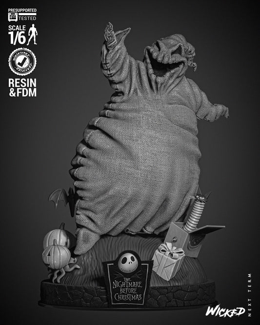 Oogie Boogie - UNPAINTED FAN ART - Wicked 3D Models