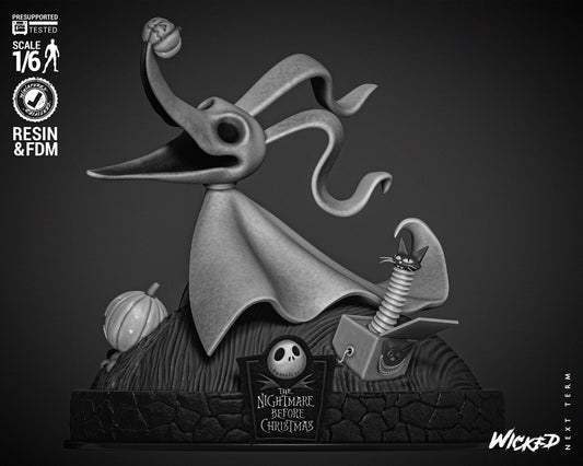 Zero - UNPAINTED FAN ART - Wicked 3D Models
