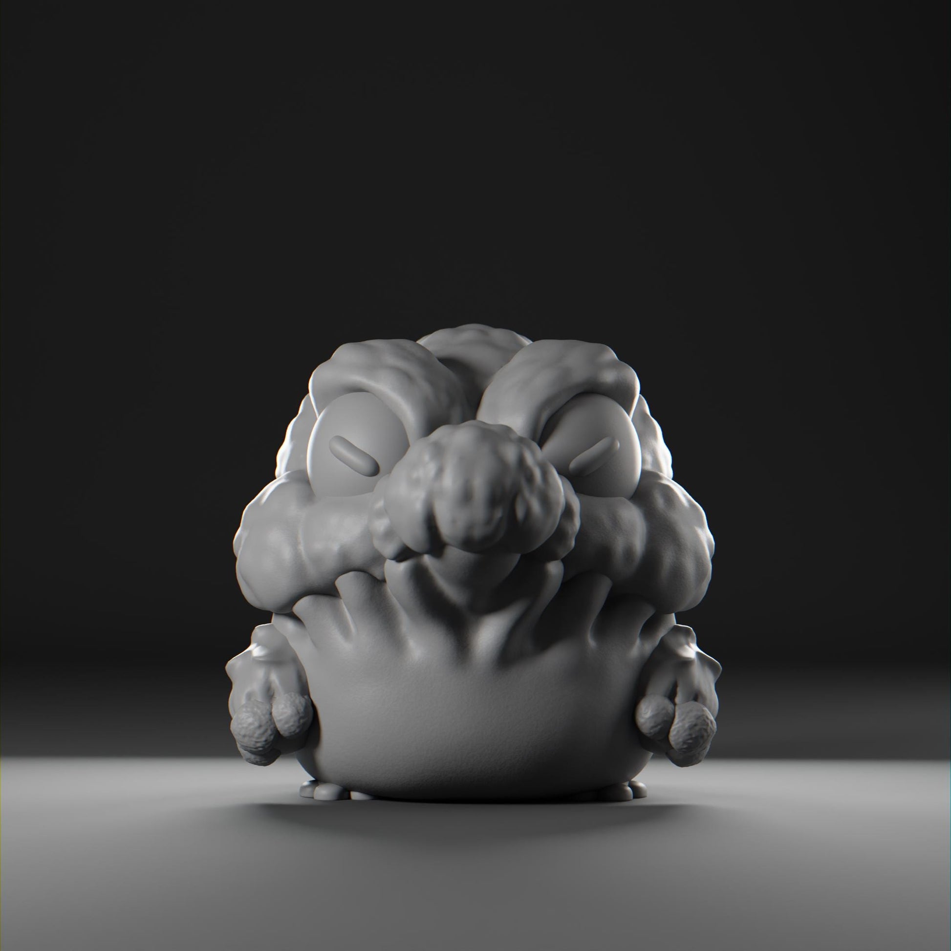 Crocolii - UNPAINTED - Grumpii Art Toy