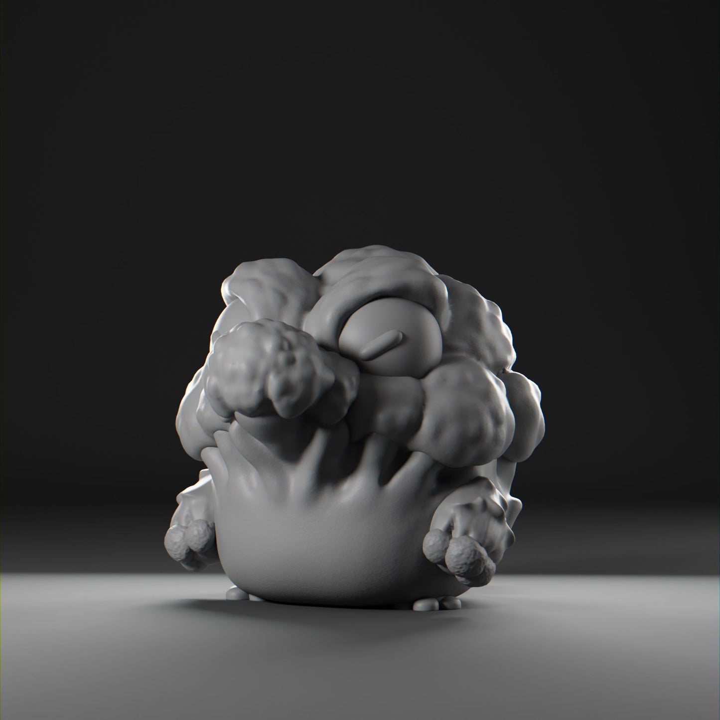 Crocolii - UNPAINTED - Grumpii Art Toy