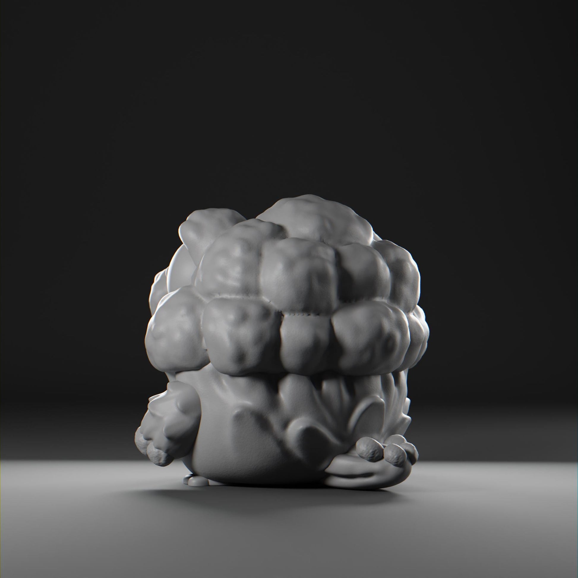 Crocolii - UNPAINTED - Grumpii Art Toy