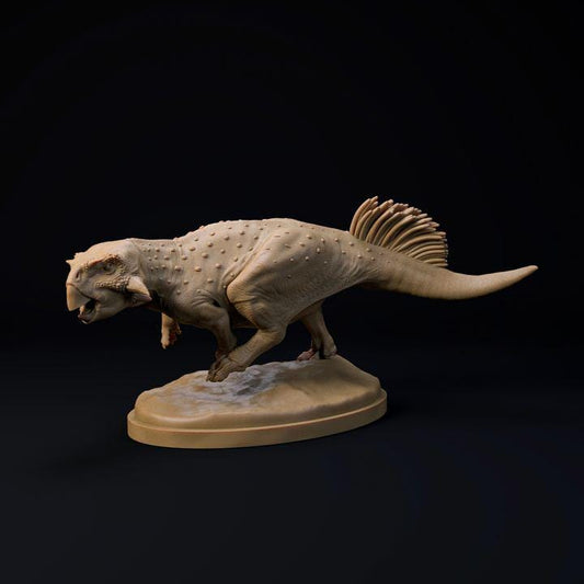 Psittacosaurus running - UNPAINTED - Dino and Dog Miniatures