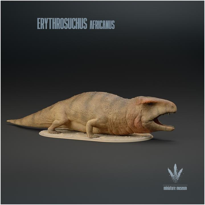 Erythrosuchus africanus : Resting - UNPAINTED - Miniature Museum