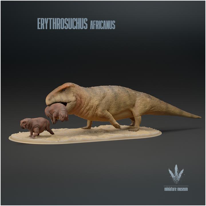 Erythrosuchus africanus : Hunt - UNPAINTED - Miniature Museum
