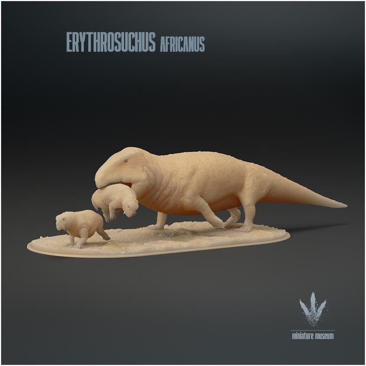 Erythrosuchus africanus : Hunt - UNPAINTED - Miniature Museum