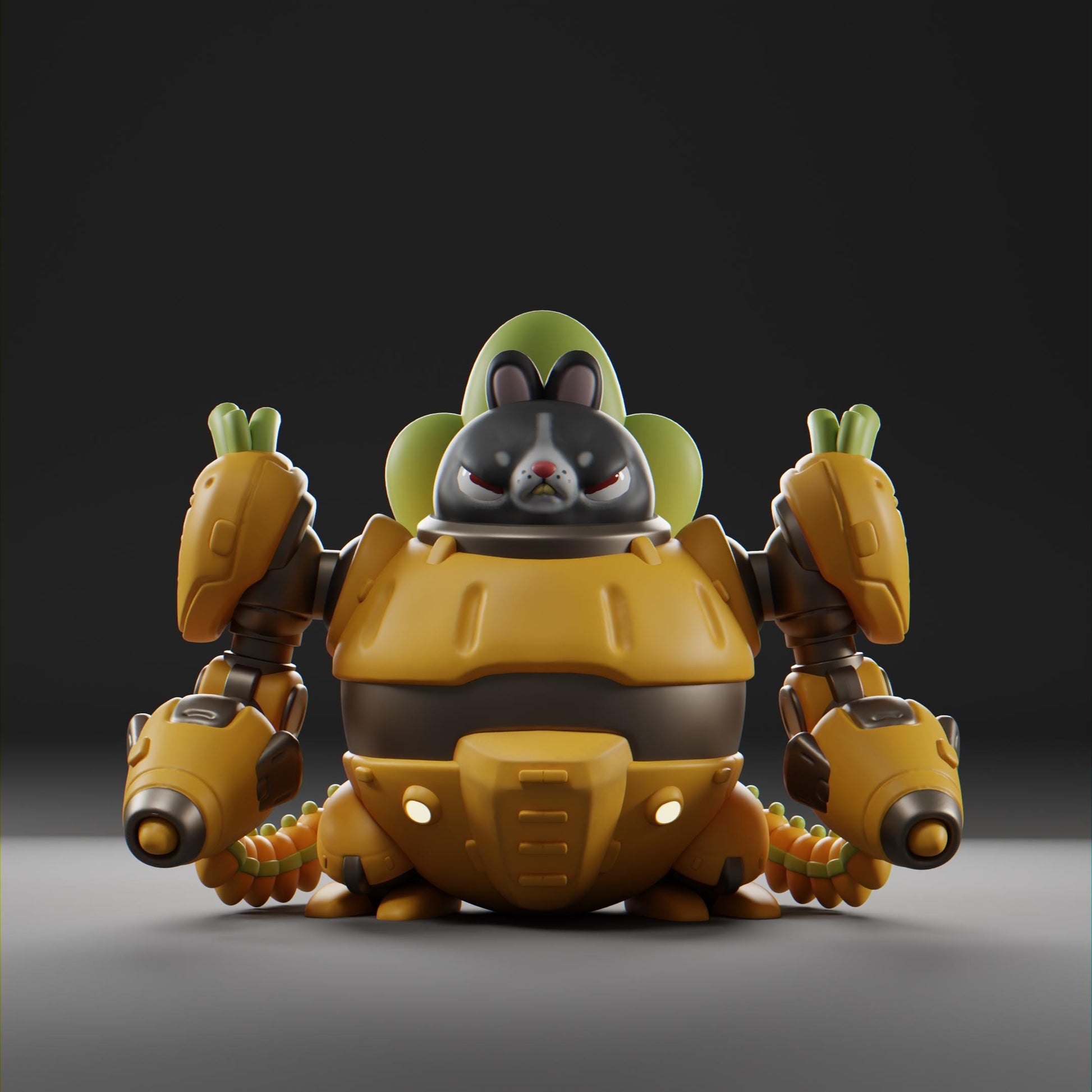 Karro - UNPAINTED - Grumpii Art Toy
