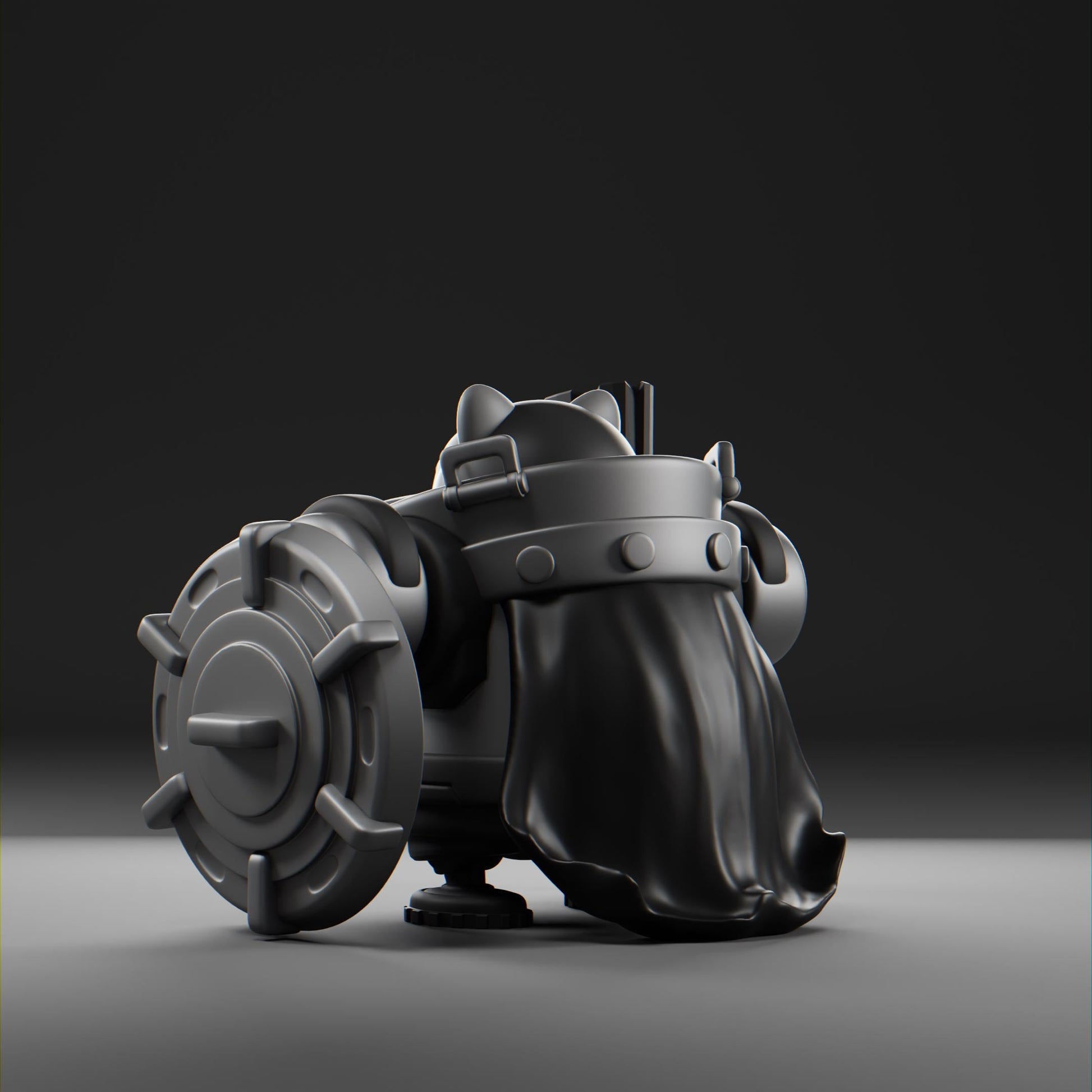 Bandii - UNPAINTED - Grumpii Art Toy