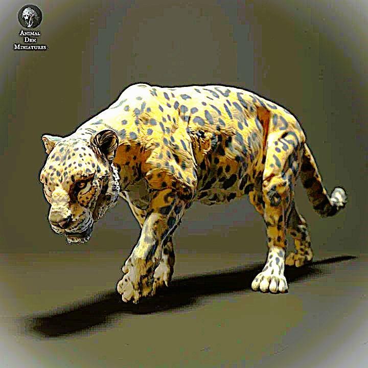 Jaguar - UNPAINTED - Animal Den Miniatures