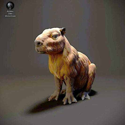 Capybara - UNPAINTED - Animal Den Miniatures