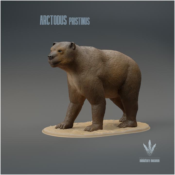 Arctodus pristinus - UNPAINTED - Miniature Museum
