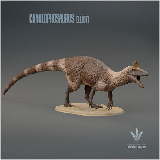 Cryolophosaurus ellioti : The Roar - UNPAINTED - Miniature Museum